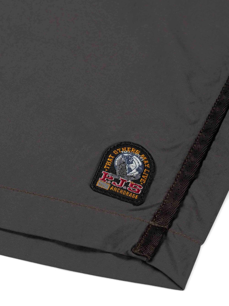 PARAJUMPERS logo patch swim shorts outlook