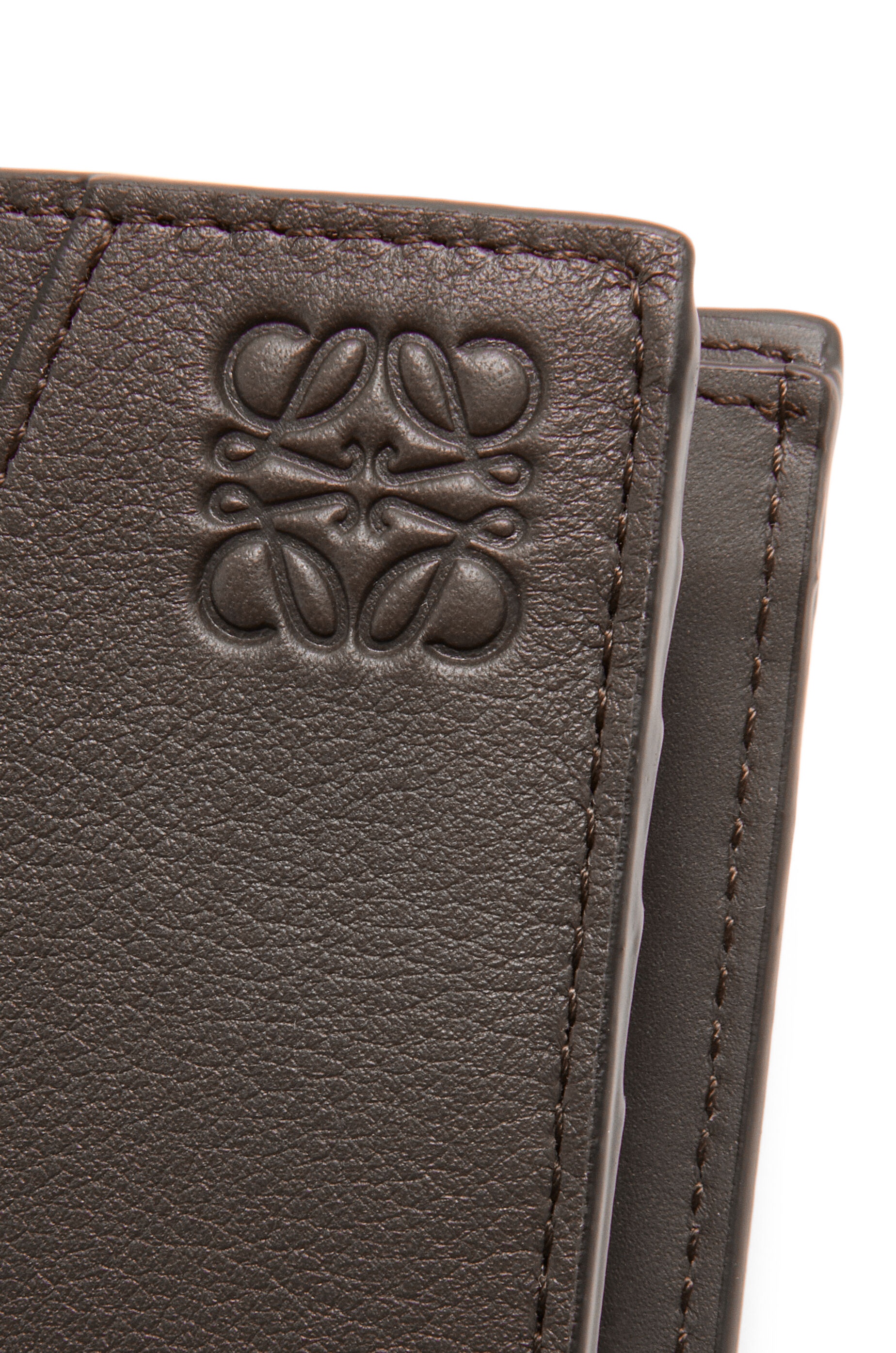 Puzzle bifold coin wallet in classic calfskin - 5