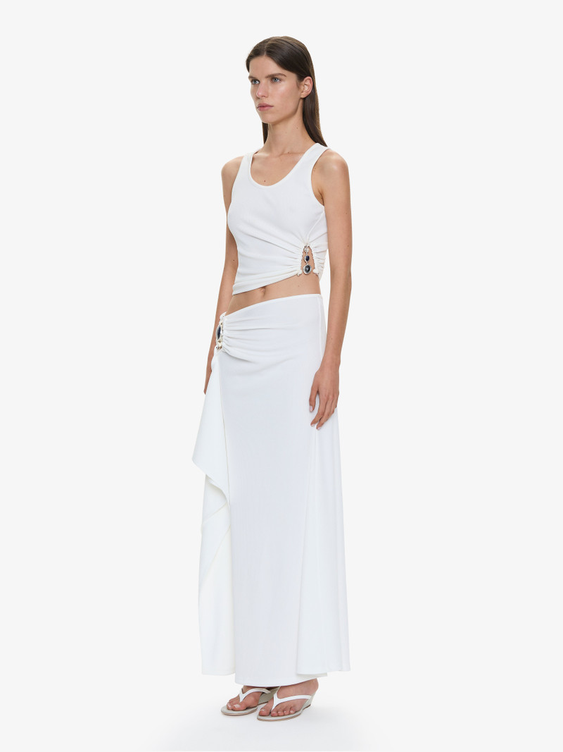 Droplet Crystal Ruched Tank 3