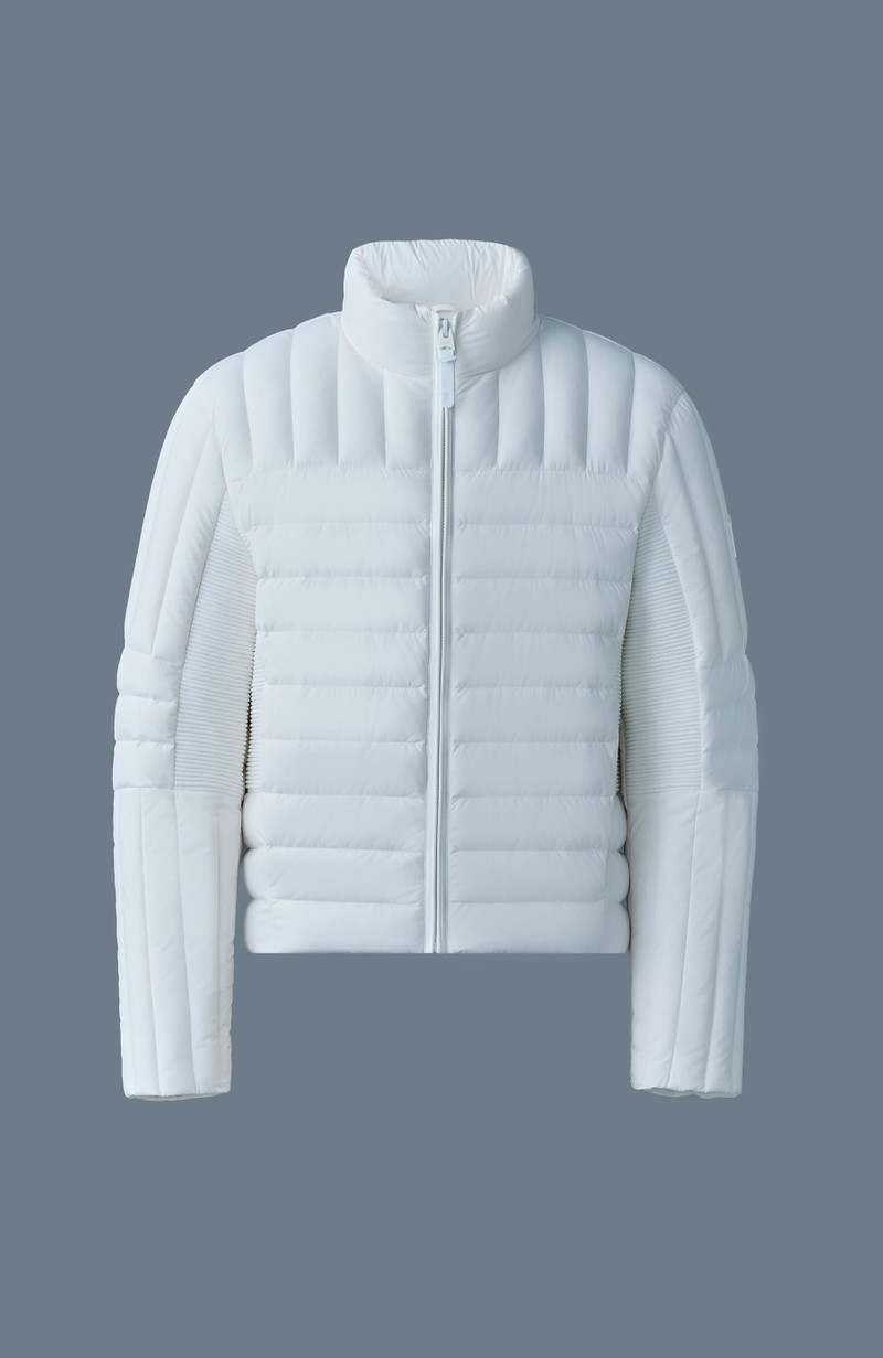 TRAVIS Perpendicular channel quilt down jacket 1
