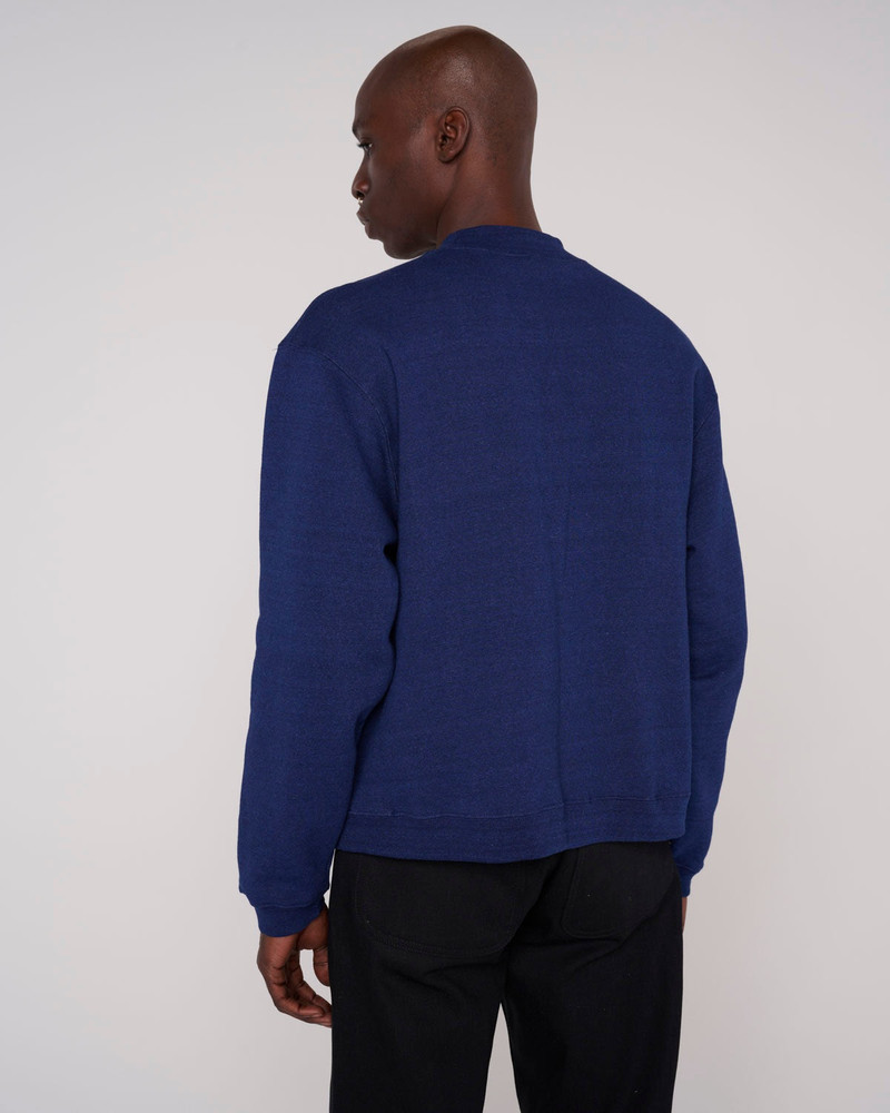 Mockneck Sweatshirt - Indigo 6