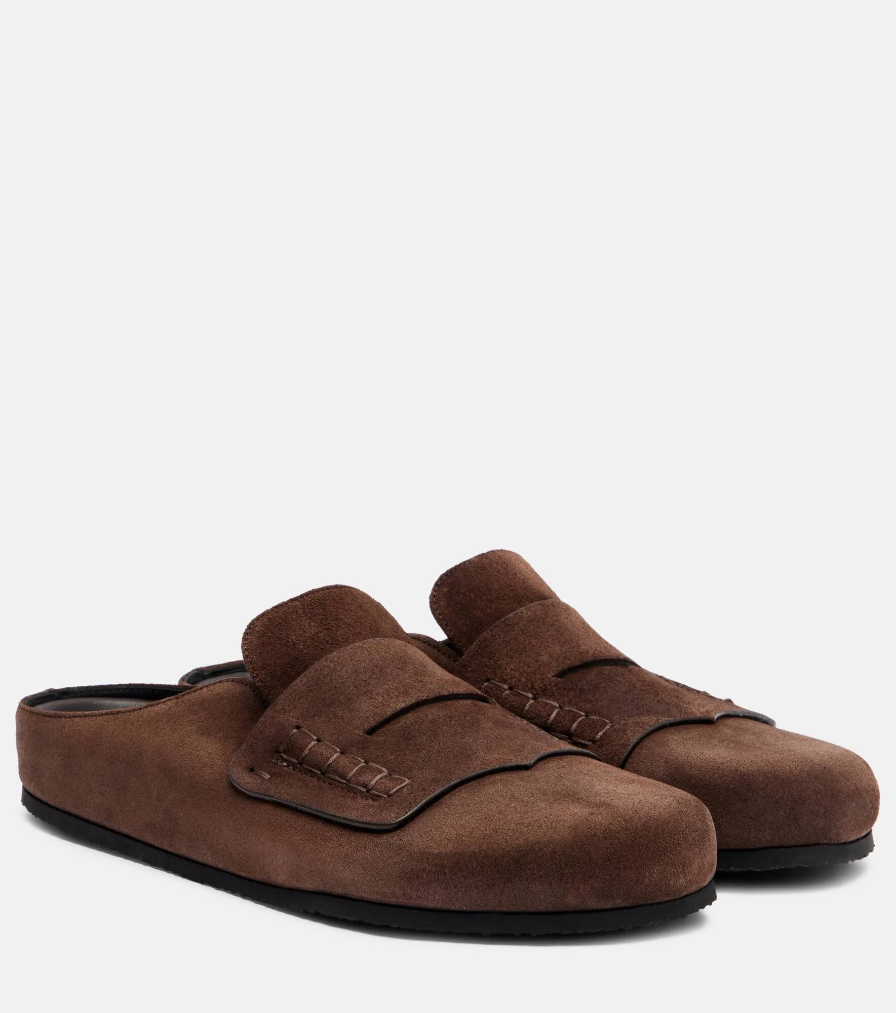Suede mules - 1