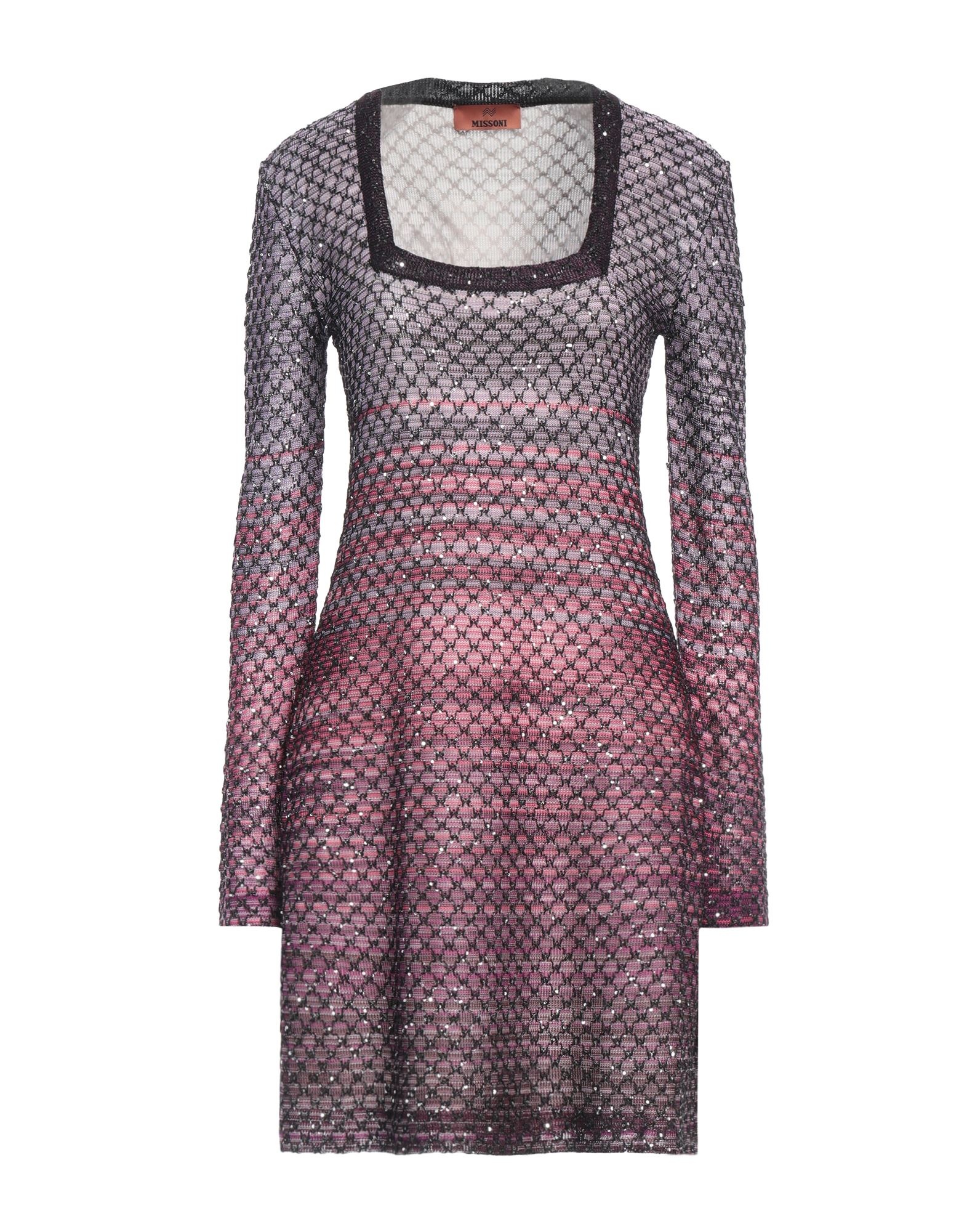 Light purple Women's Short Dress - 1