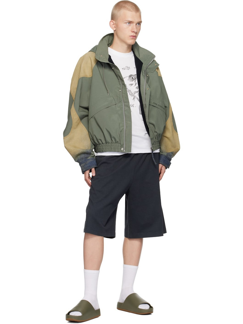 Nike Khaki Calm Slides outlook