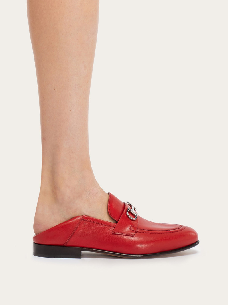 Mule loafer with Gancini ornament 8