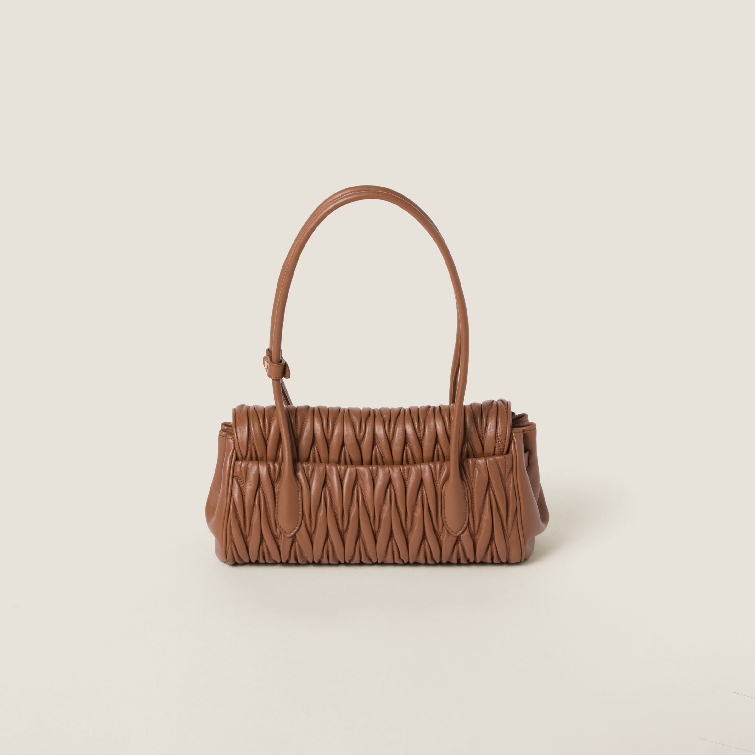 Matelassé nappa leather shoulder bag - 4