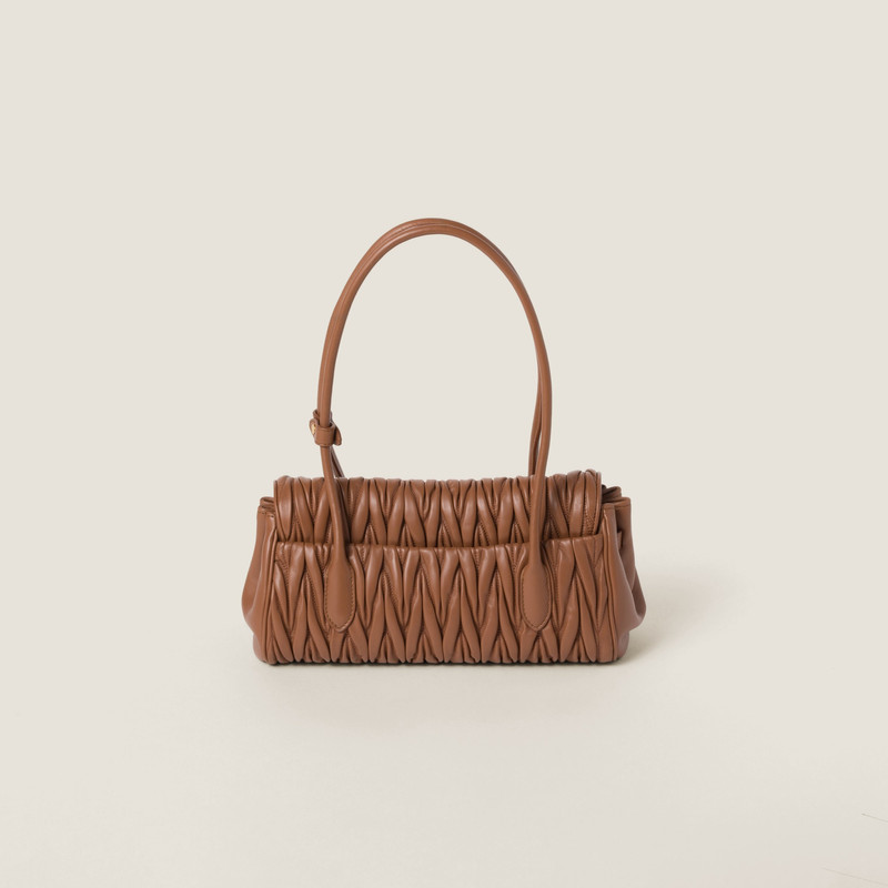 Matelassé nappa leather shoulder bag 4