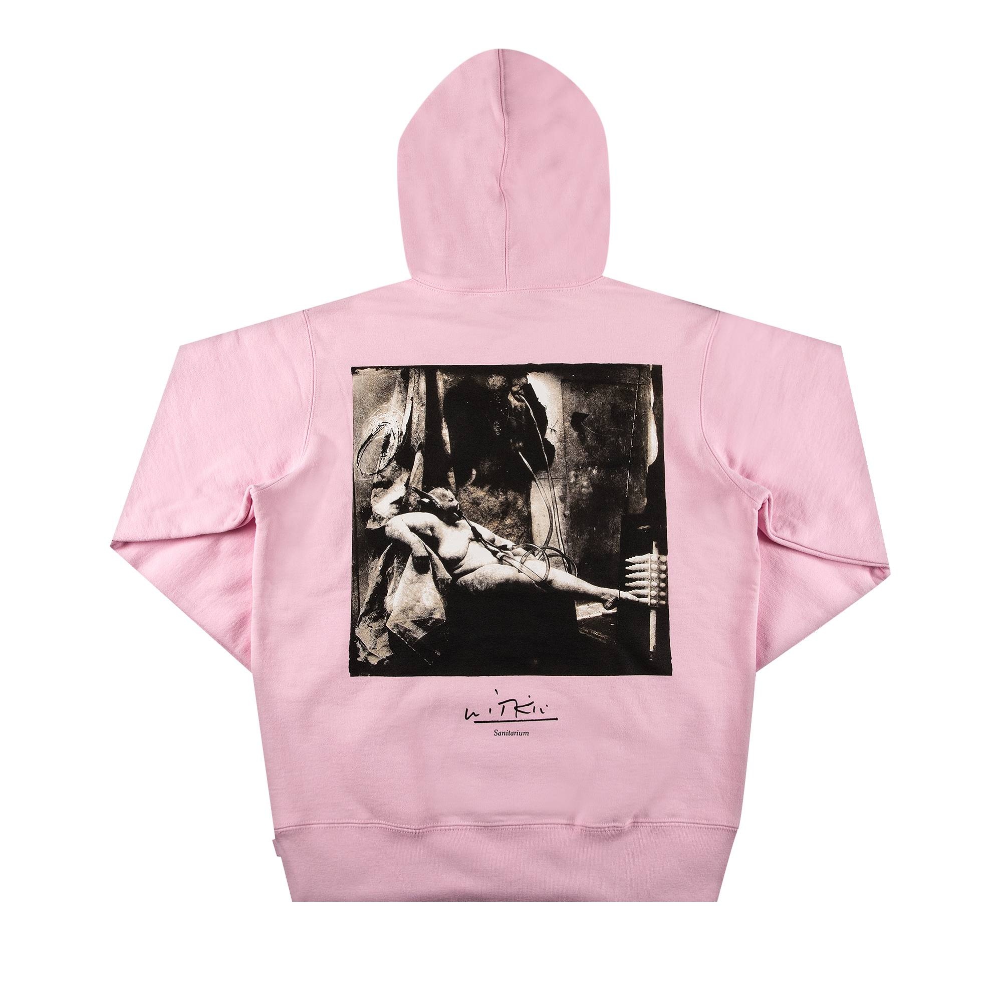 Supreme x Joel-Peter Witkin Sanitarium Hooded Sweatshirt 'Light Pink' - 2