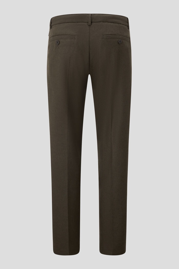 BOGNER Riley Wool-blend chinos in Brown