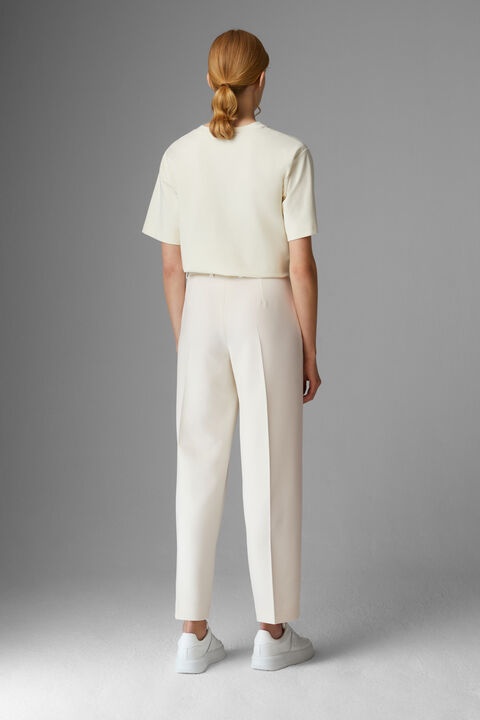 Fabia pleated pants in Off-white - 3