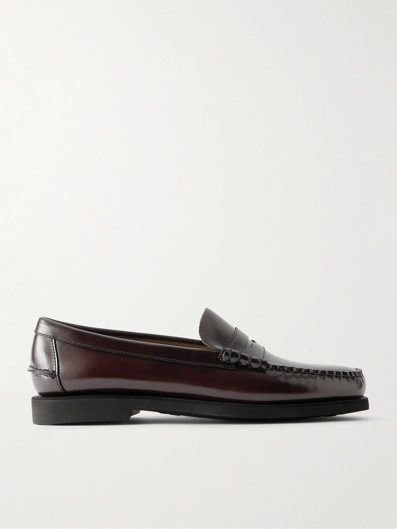 Dan Polaris Leather Penny Loafers Dark brown 1