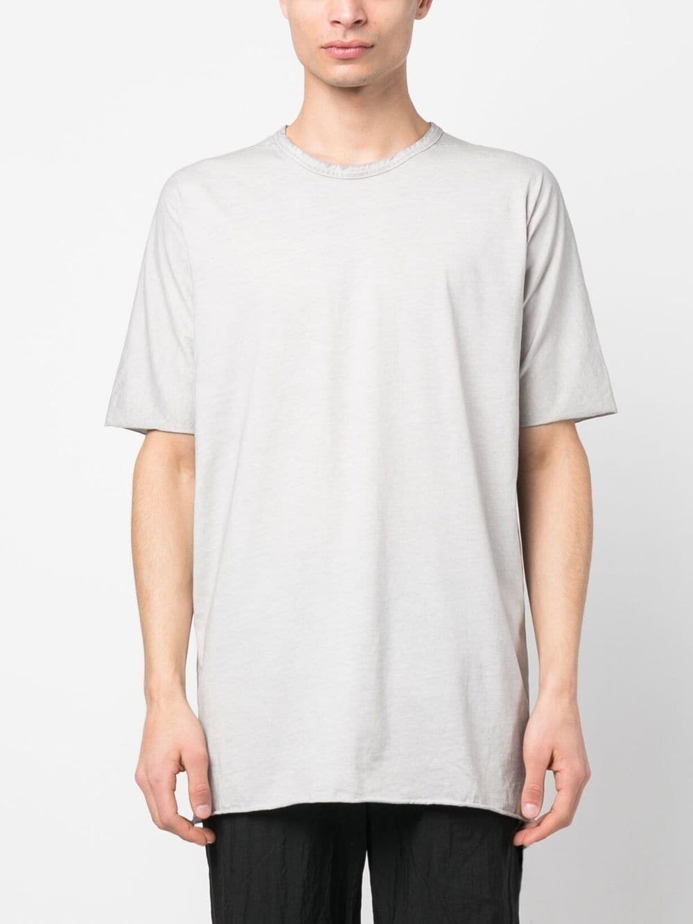 logo-plaque organic-cotton T-shirt - 2