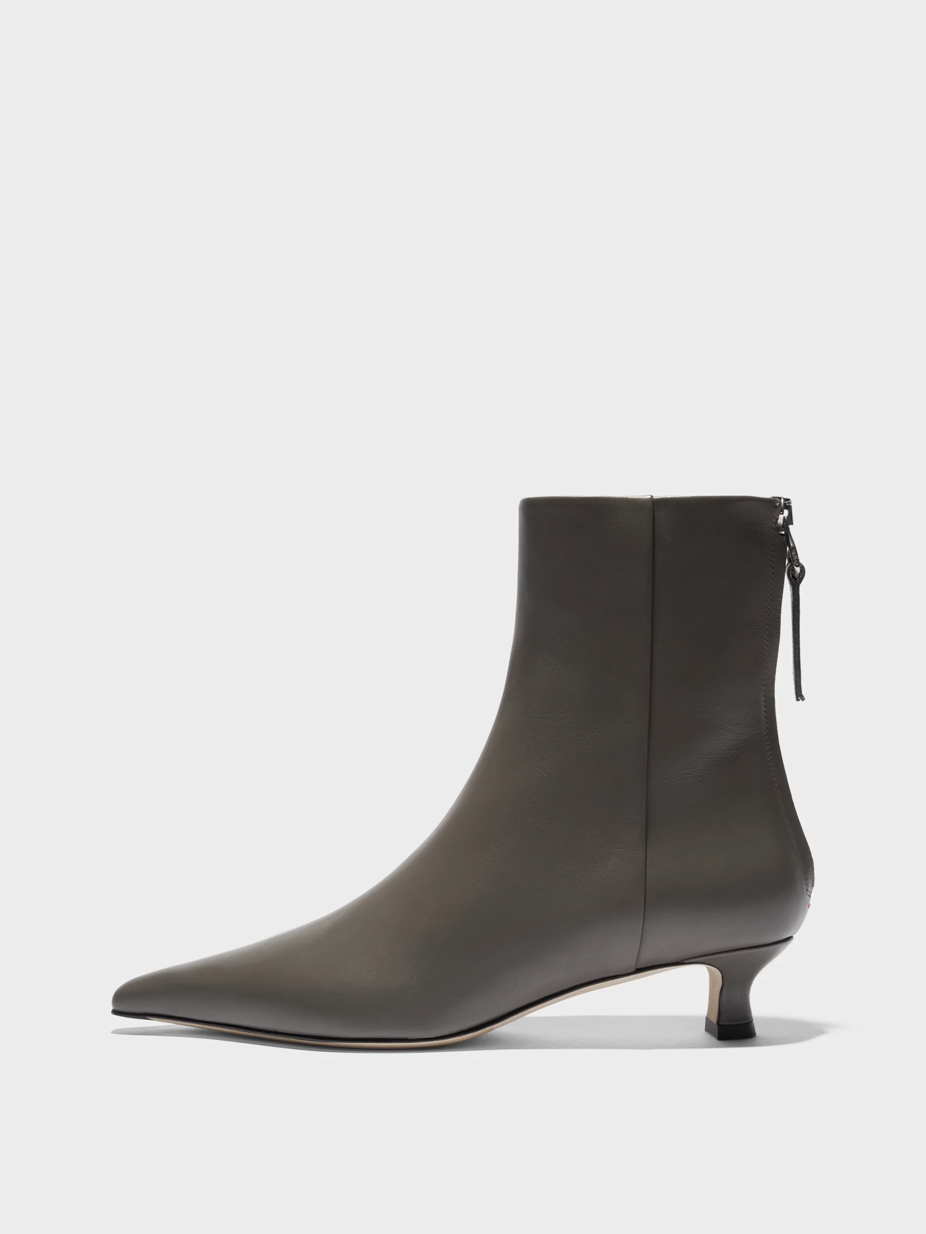 Zoe Leather Ankle Boots - 1