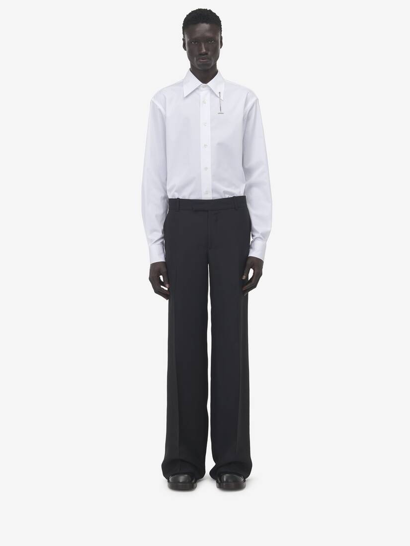 Low Rise Tailored Trousers - 2