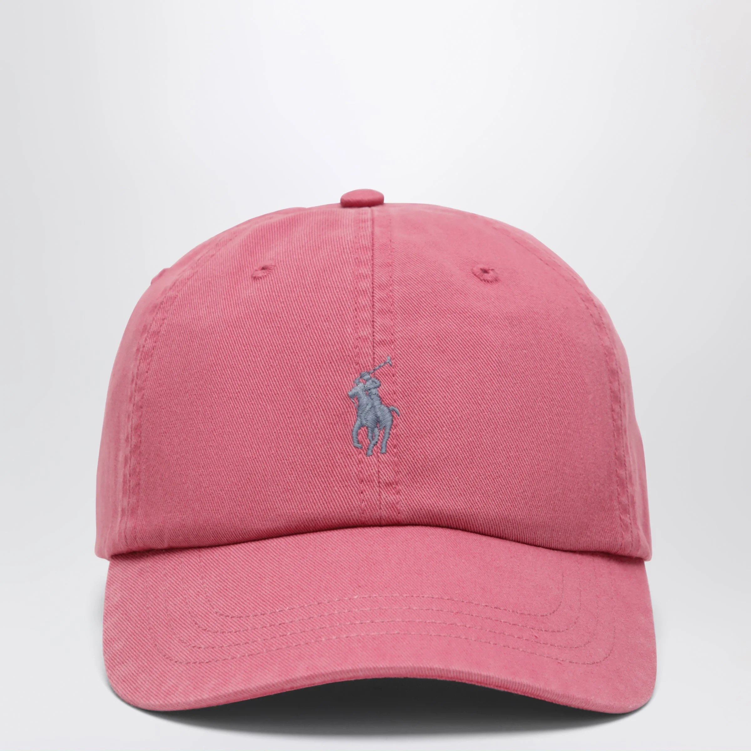 Pink baseball cap with logo - 1
