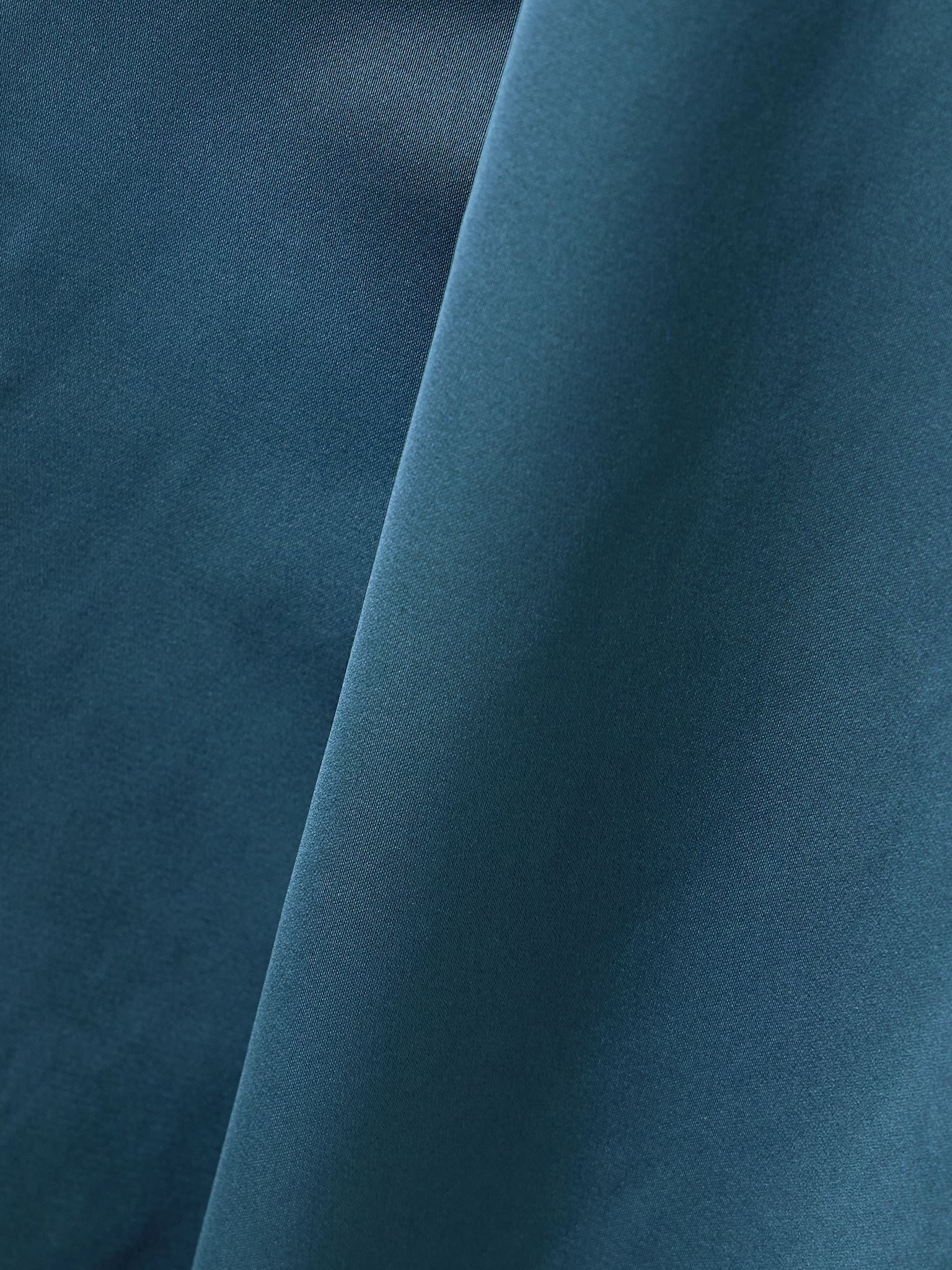 Wasp recycled duchesse-satin maxi skirt Navy - 5