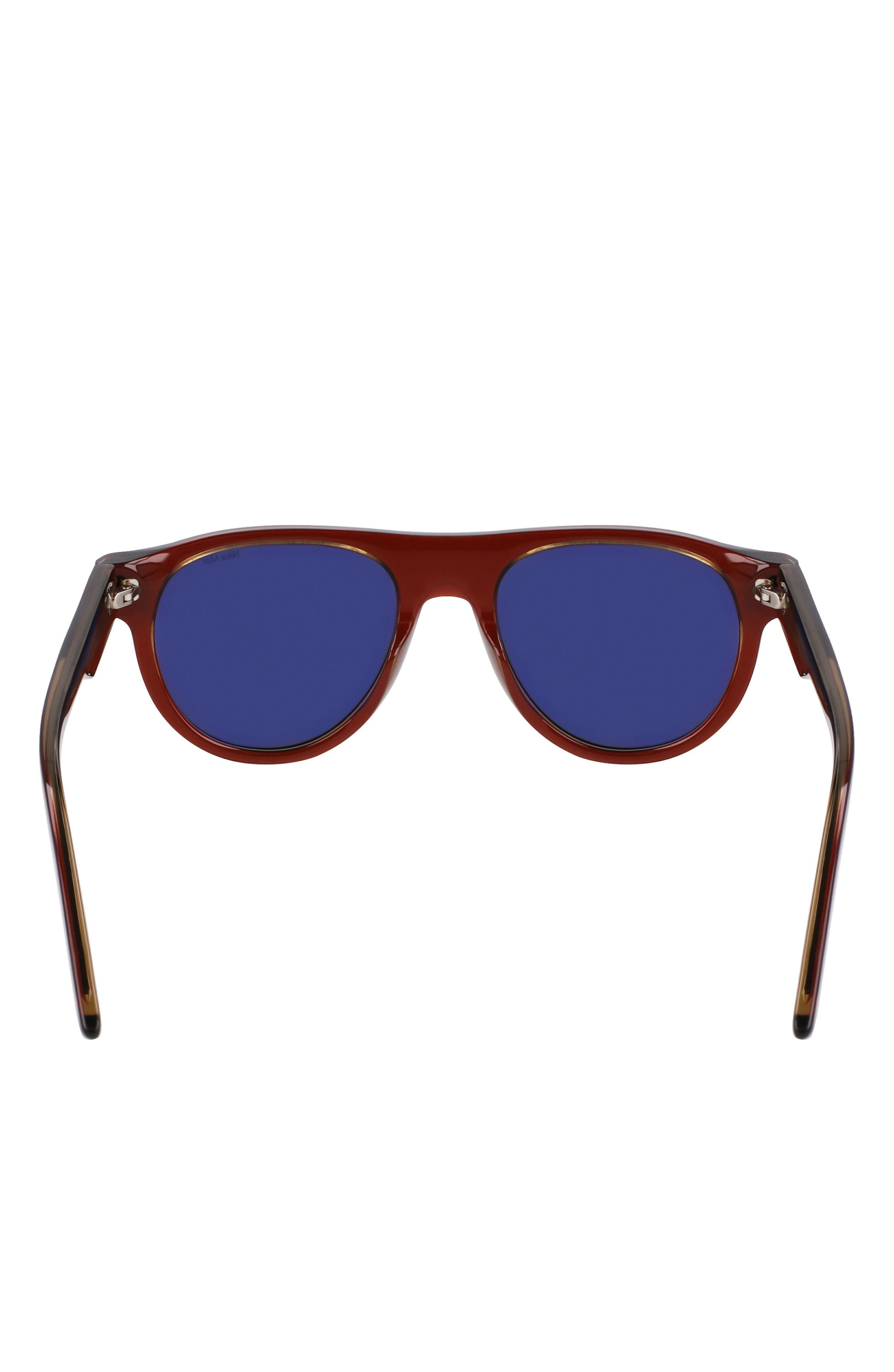 Nike Crescent III 54mm Round Sunglasses in Cedar /Grey at Nordstrom - 5
