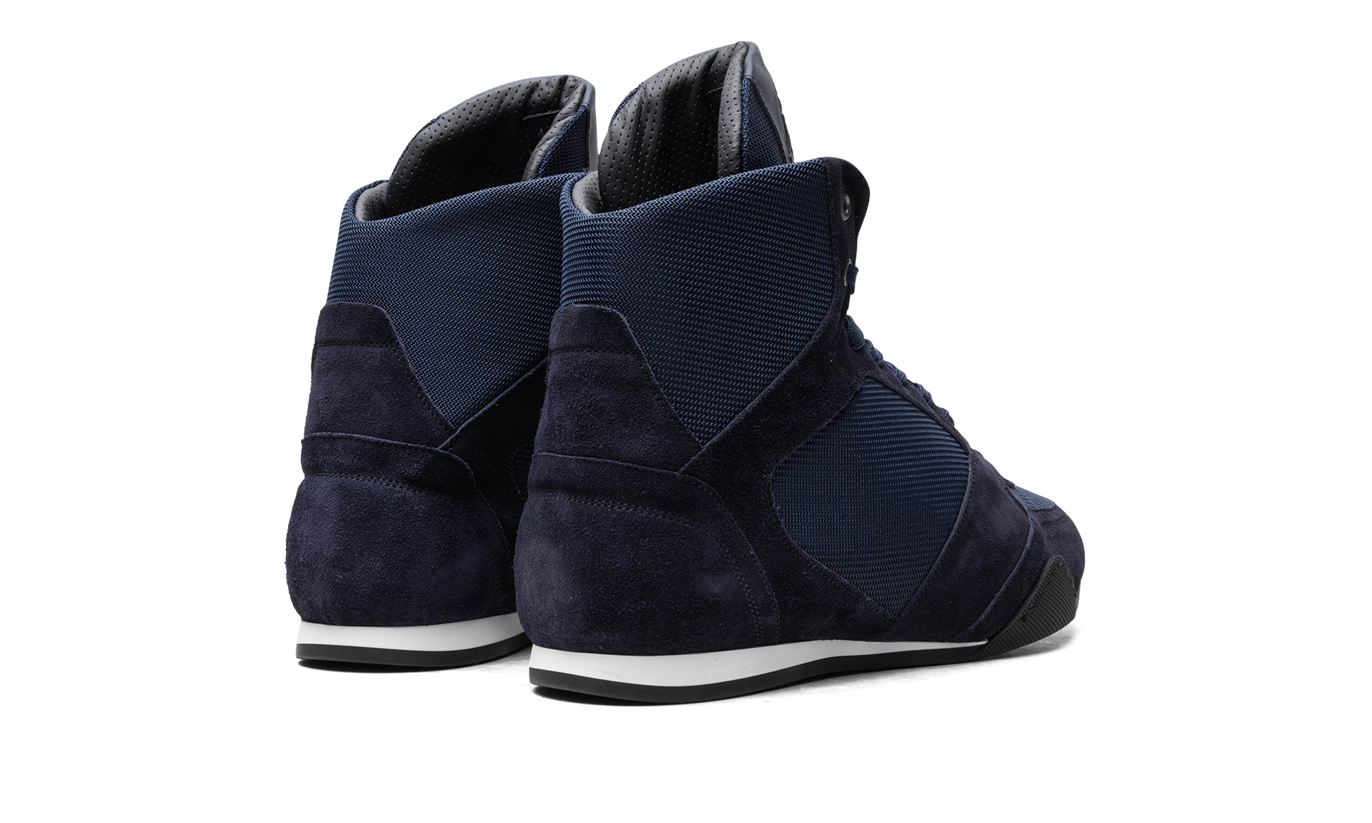 High Top Greek Key "Navy" - 3