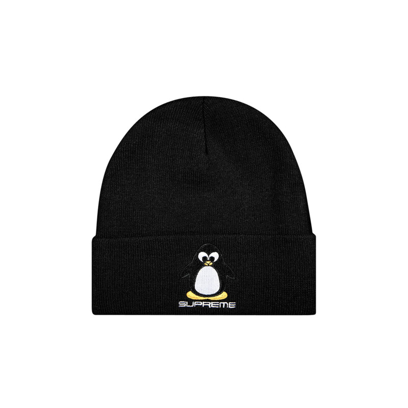 Supreme Penguin Beanie 'Black' - 1