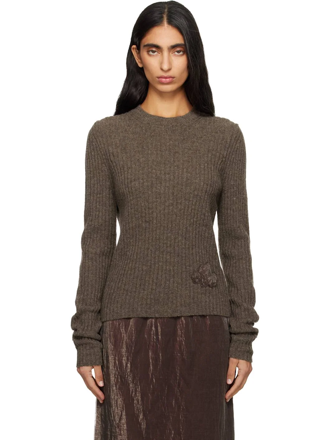 Brown Blas Sweater - 1