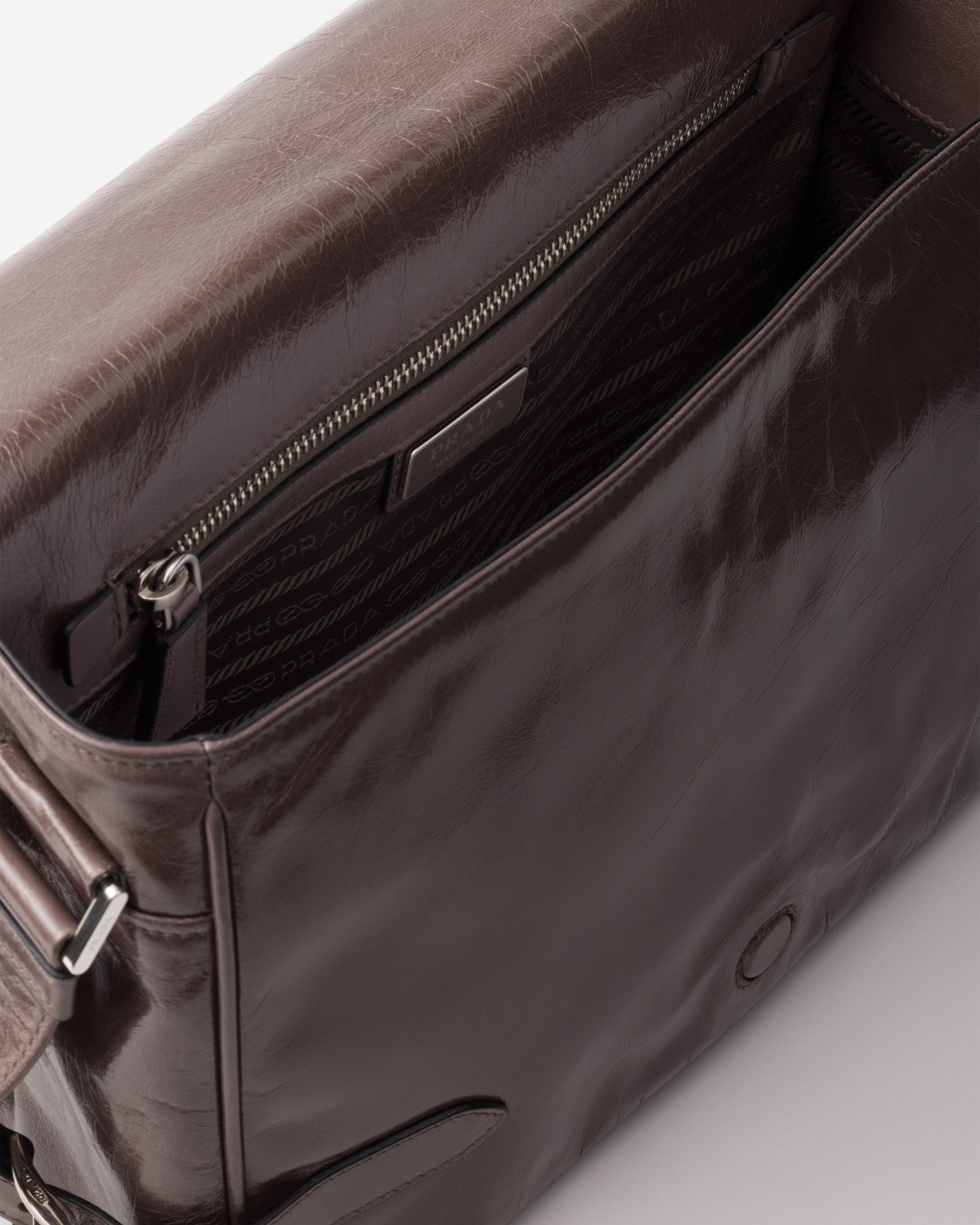 Leather shoulder bag - 4