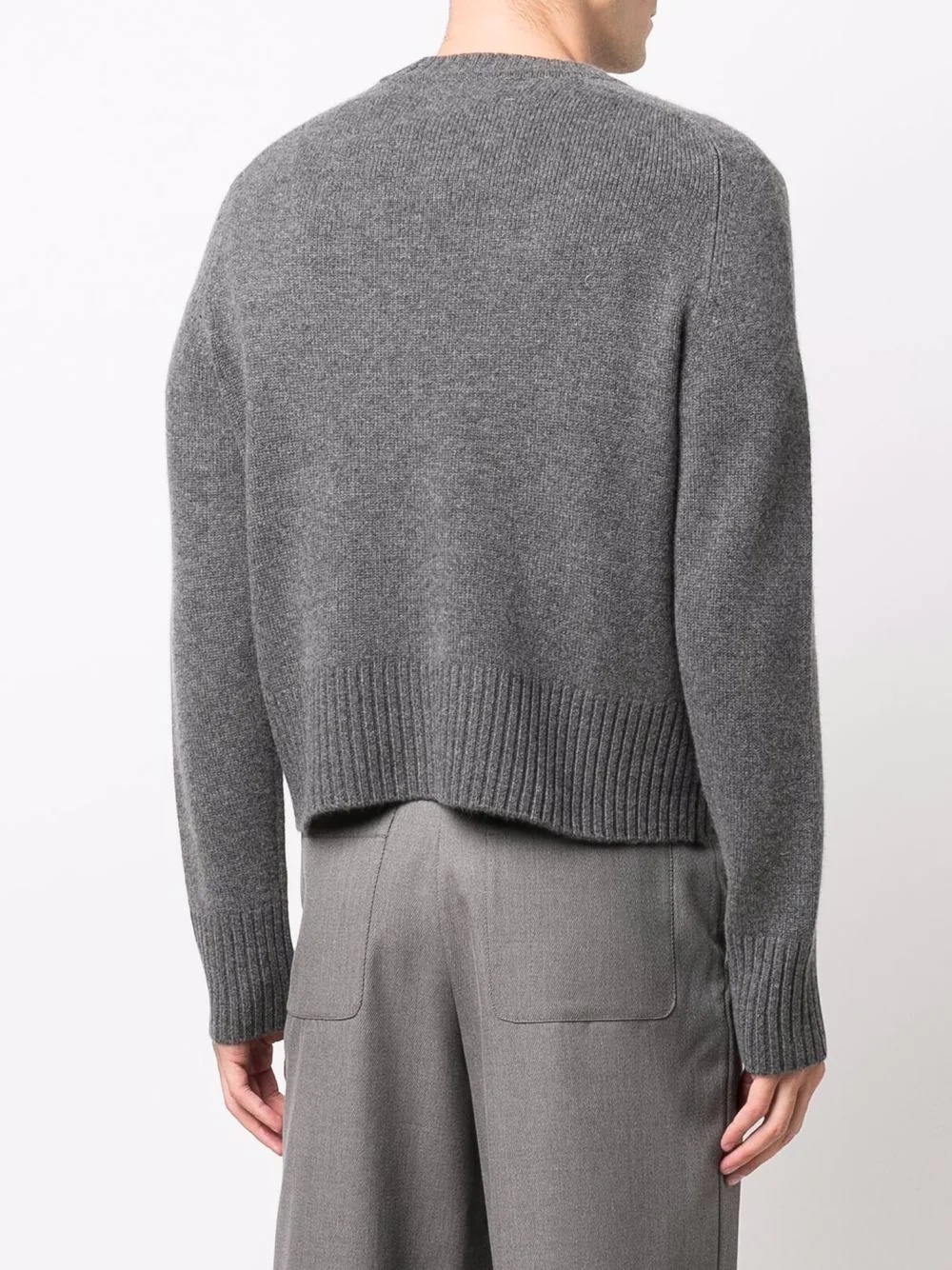 cashmere crewneck jumper - 5