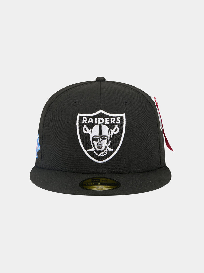 LAS VEGAS RAIDERS X ALPHA X NEW ERA 59FIFTY FITTED CAP 3