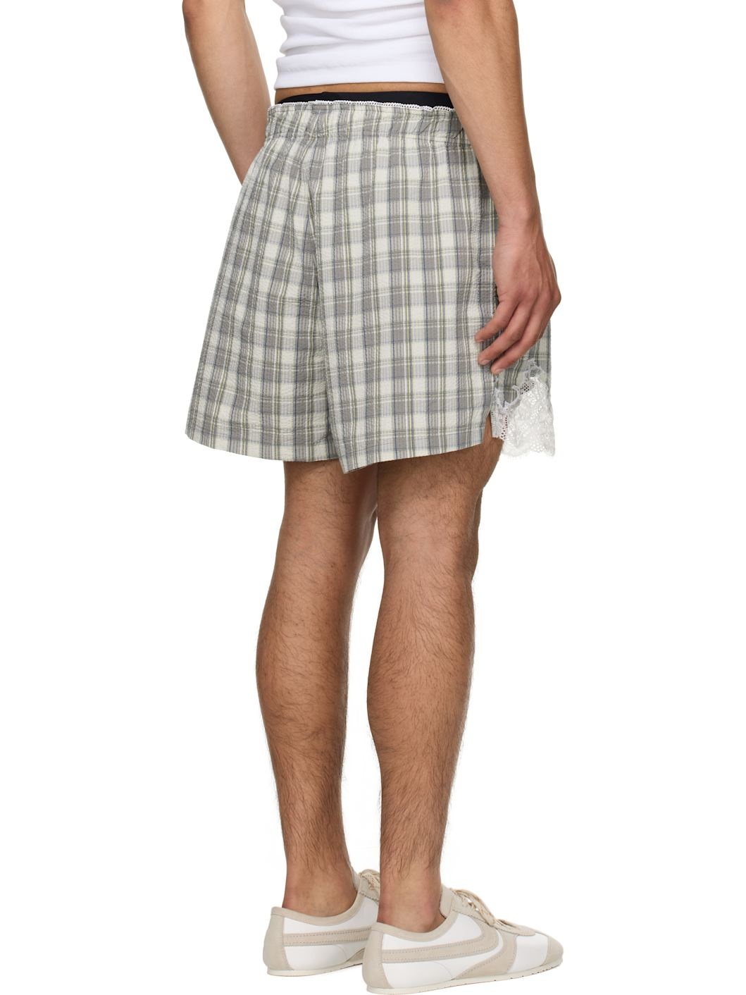 SSENSE Exclusive Gray French Knickers Shorts - 3