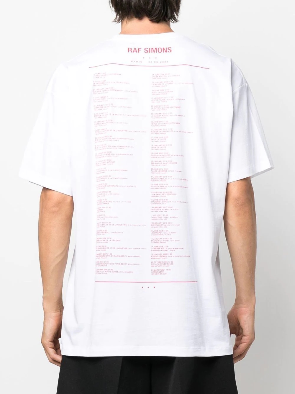slogan-print short-sleeve T-shirt - 4
