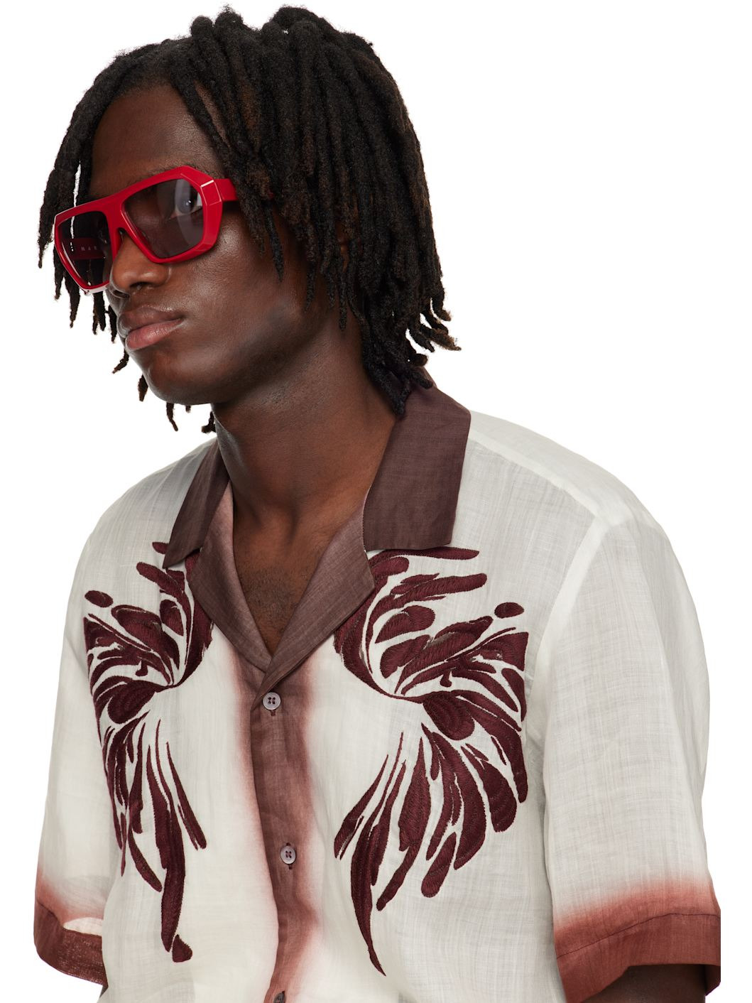 Red Dhazut Sunglasses - 4