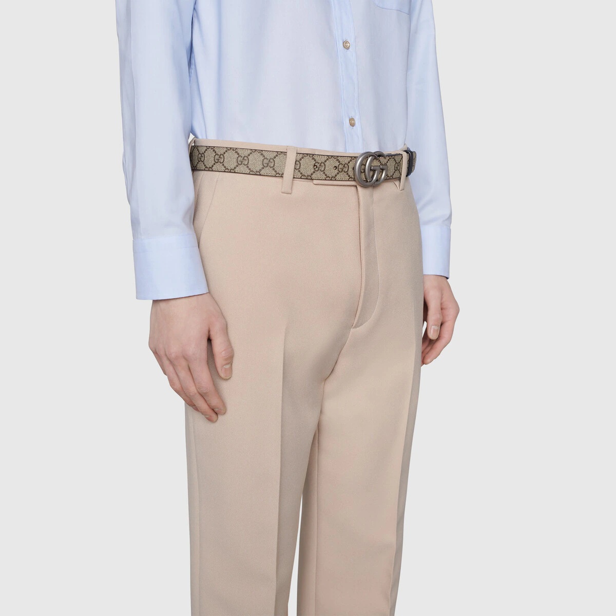 GG Marmont reversible thin belt - 7