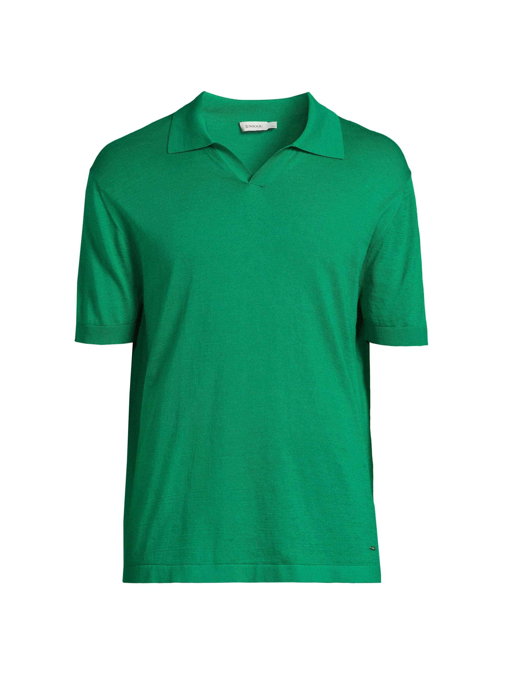 Men's Conan Cotton-Blend Polo Shirt - Sea Green - 1