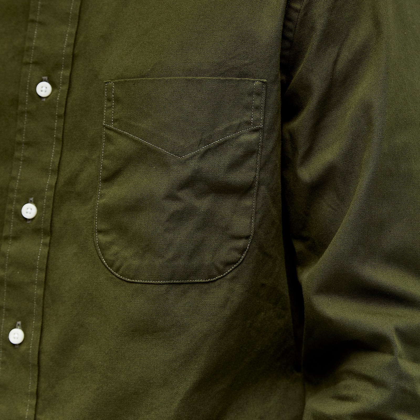 Gitman Vintage Button Down Overdyed Oxford Shirt - 5