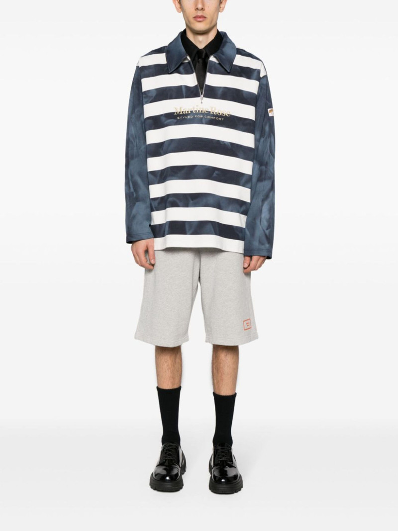 Martine Rose logo-embroidered polo sweatshirt outlook