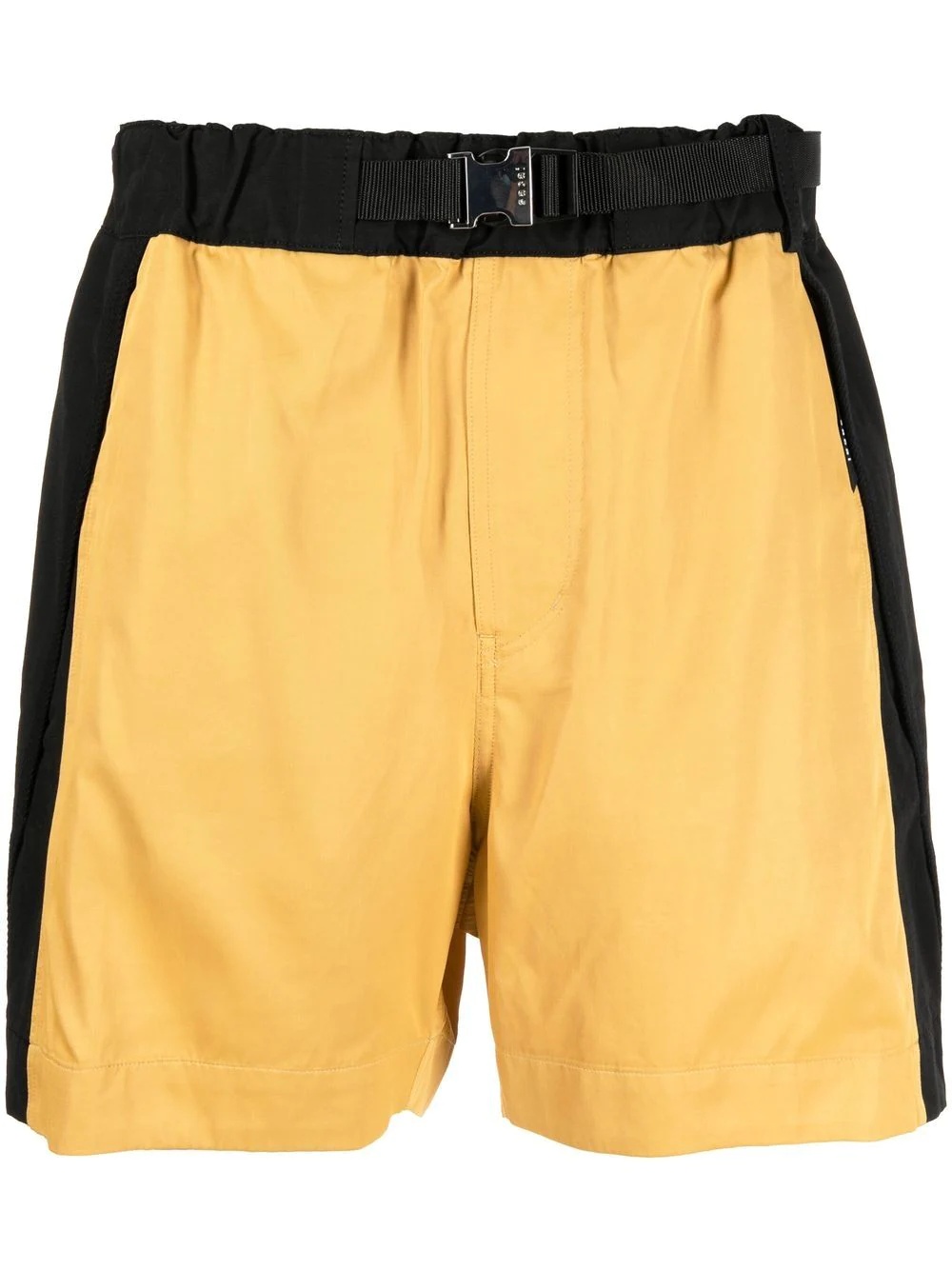 panelled buckled deck shorts - 1