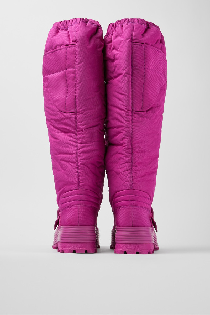 CAMPERLAB Purple padded high boots outlook