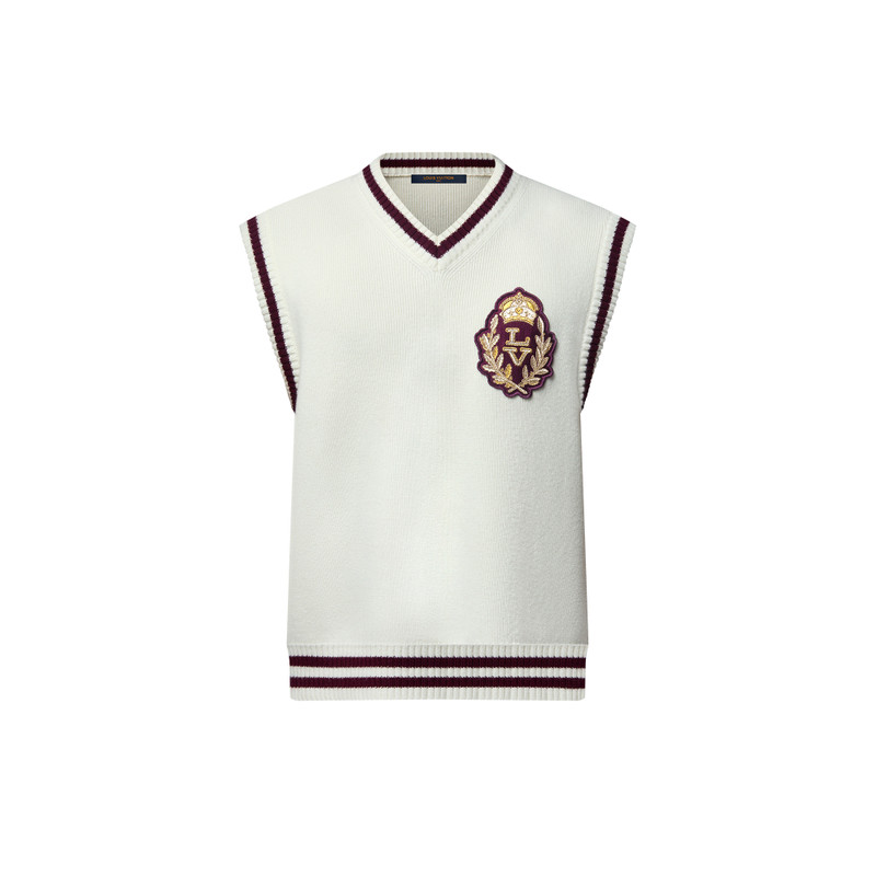 Embellished Wool Vest 1