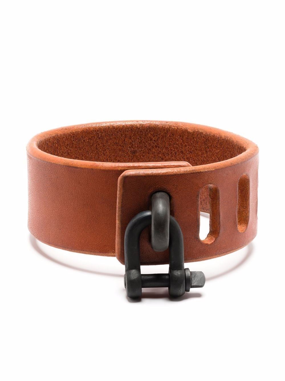 アクセサリー Parts of 4 Leather Strap Bracelet Parts Of Four Leather Bracelet | Black | FARFETCH CA