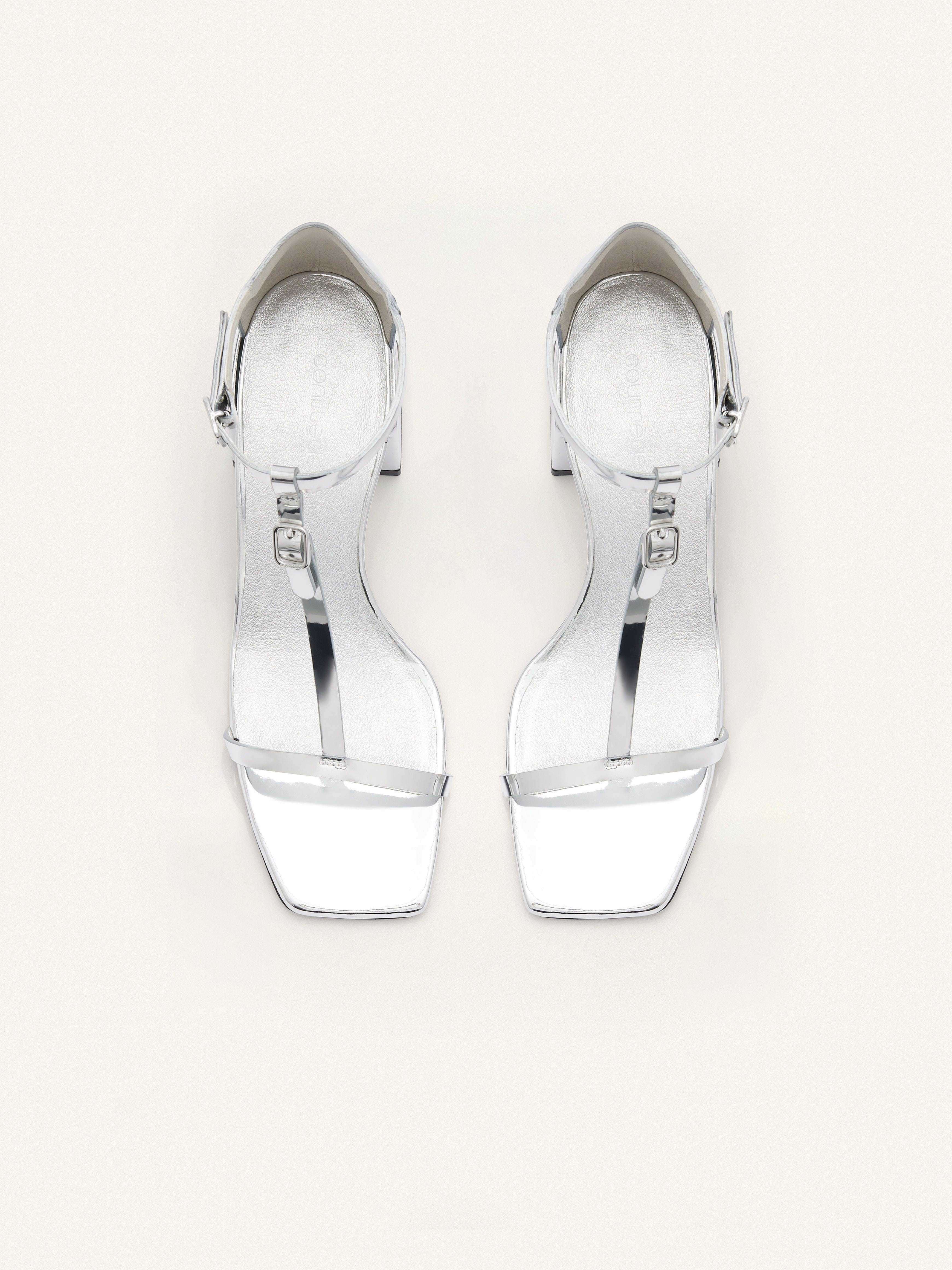 MIRROR EFFECT SANDALS - 4
