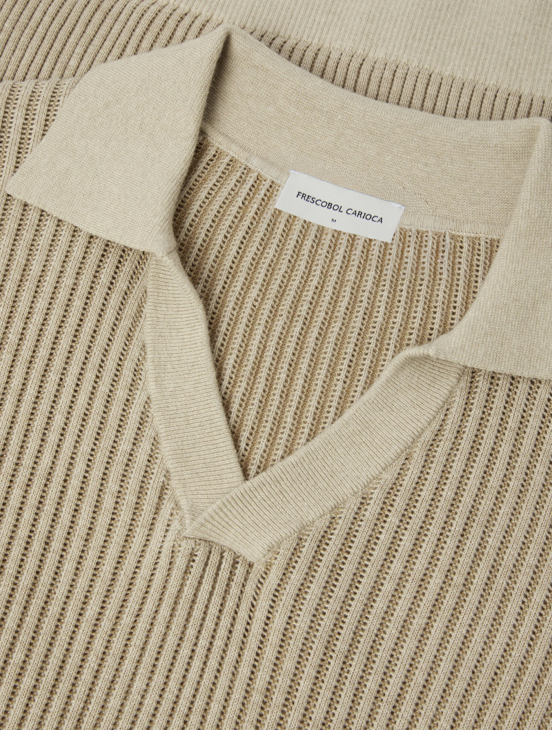 FRESCOBOL CARIOCA RINO COTTON-CASHMERE POLO outlook