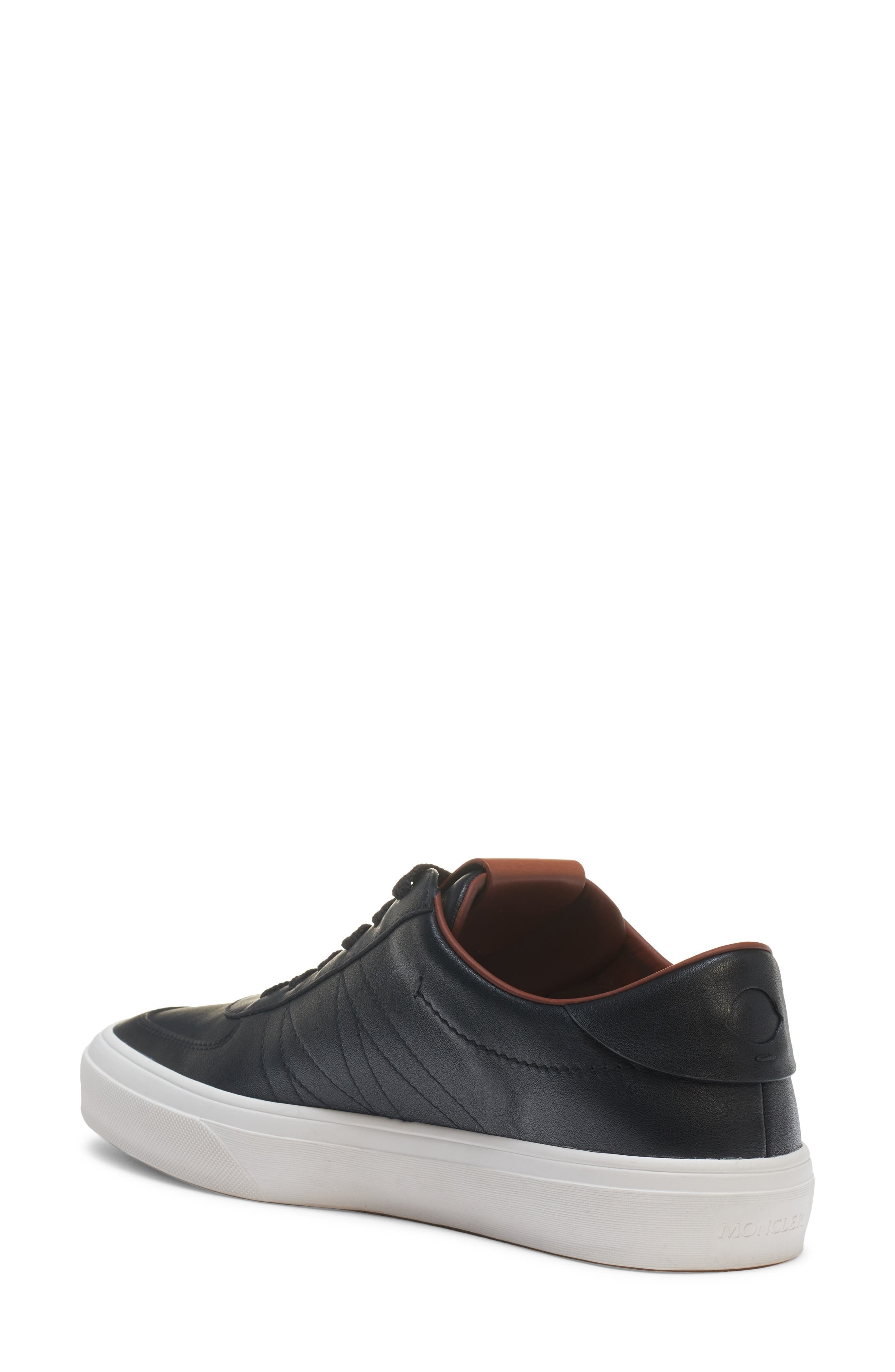 Moncler Monclub Low Top Sneaker in Black at Nordstrom - 2