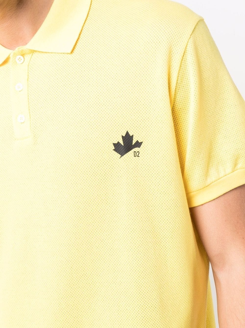 embroidered logo polo shirt - 5