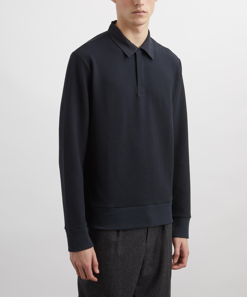 Oliver Spencer Cotton Blend Rugby Shirt outlook