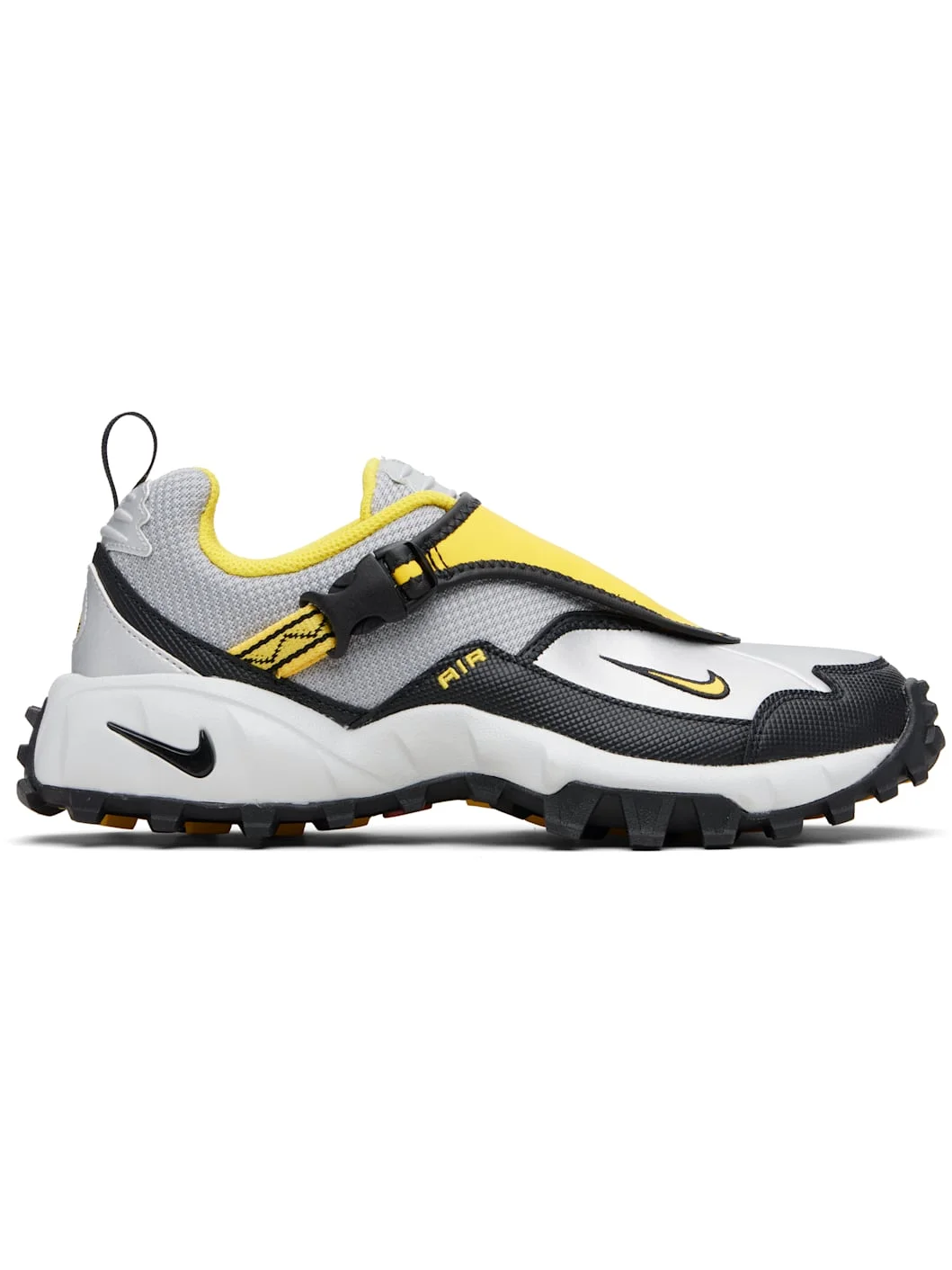 Silver & Yellow ACG Phassad Sneakers - 1