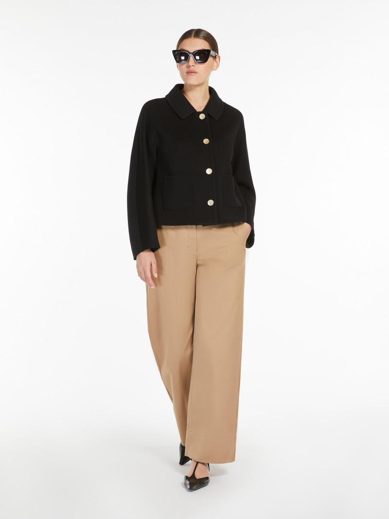 'S Max Mara SOGNO Single-breasted double-faced wool jacket outlook