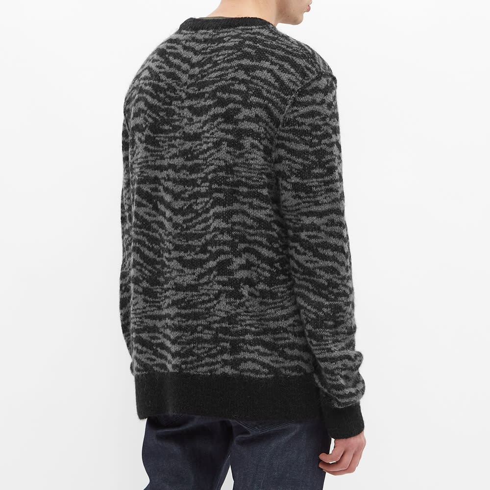 Ksubi Distortion Zebra Crew Knit - 6