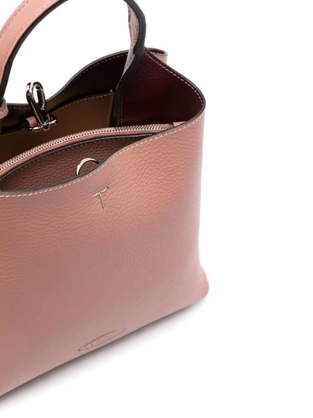 logo-debossed tote bag - 5