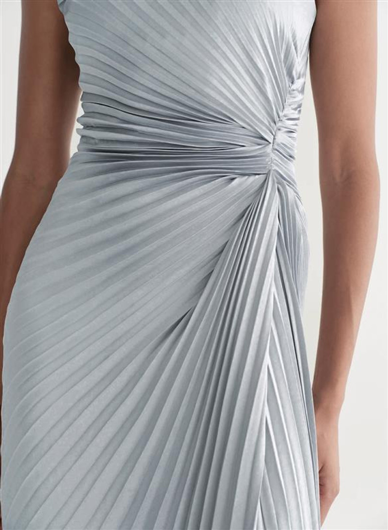 Layla Strapless Pleated Gown 3