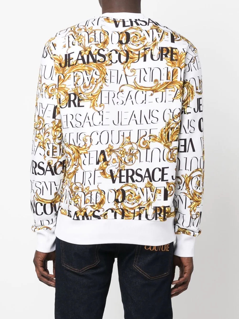 Barocco logo-print sweatshirt - 4