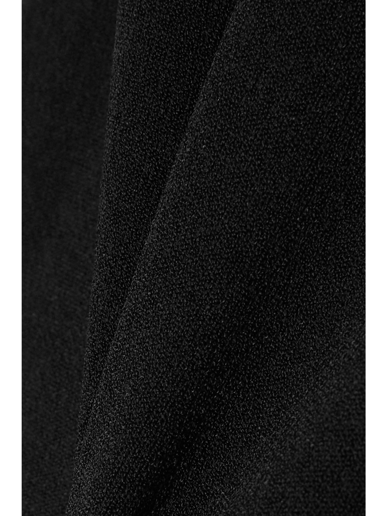 Archetypes convertible off-the-shoulder stretch-knit midi dress Black - 4